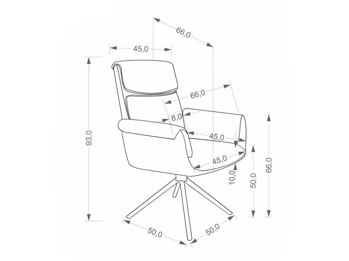 Kėdė K596 CS kėdė V-CH-K/596-KR-BEŻOWY, Spalva: Baltimore 05 + Juoda