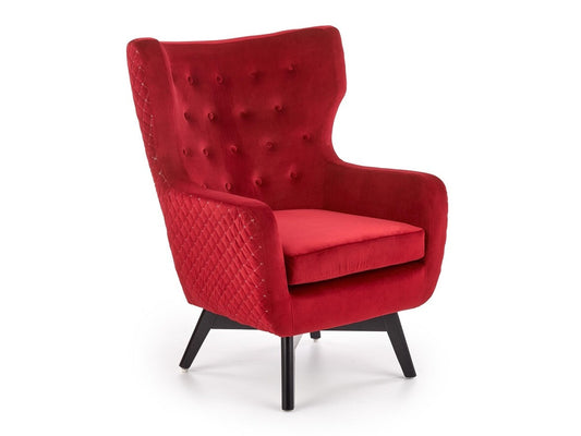Fotelis MARVEL, Spalva: Raudona + Juoda
