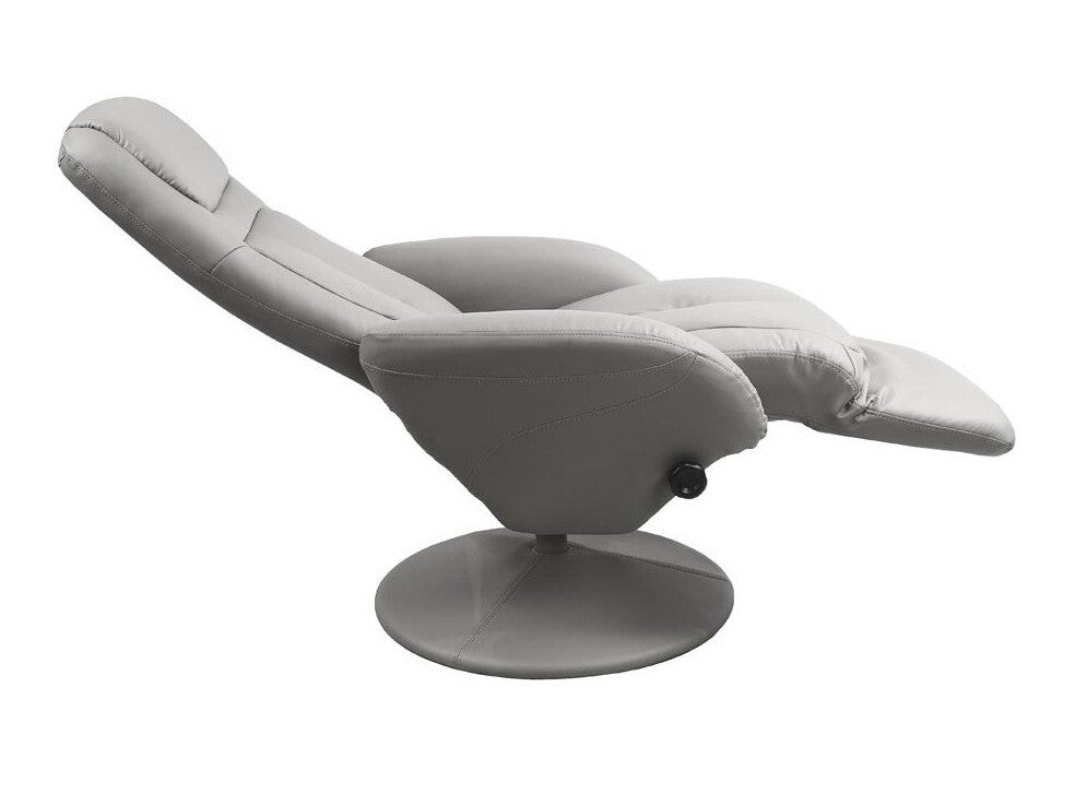 Fotelis reglaineris OPTIMA, Spalva: Pilka