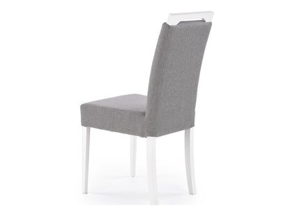 Kėdė CLARION, Spalva: Pilka + Balta