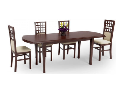 Stalas FRYDERYK 160/240 cm, Spalva: Tamsus riešutas