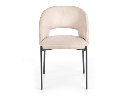 Kėdė K373, Spalva: Beige + Juoda