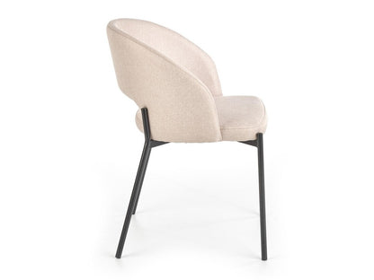 Kėdė K373, Spalva: Beige + Juoda