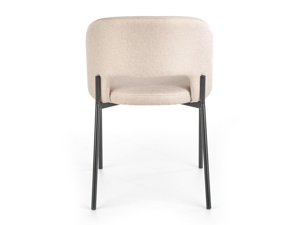 Kėdė K373, Spalva: Beige + Juoda