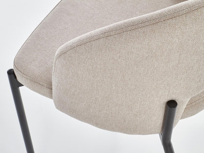 Kėdė K373, Spalva: Beige + Juoda