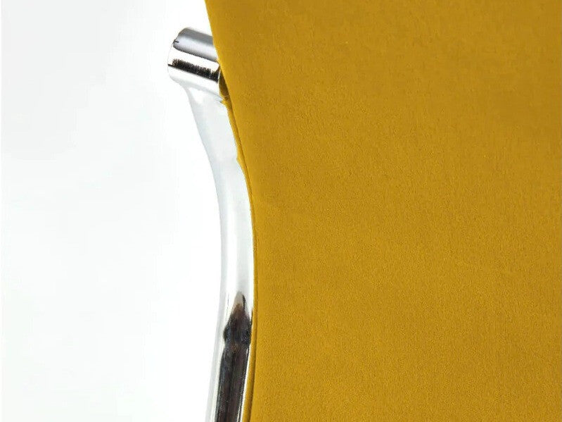 Kėdė K416 kėdė, garstyčių velvetas V-CH-K/416-KR-MUSZTARDOWY (Geltona)
