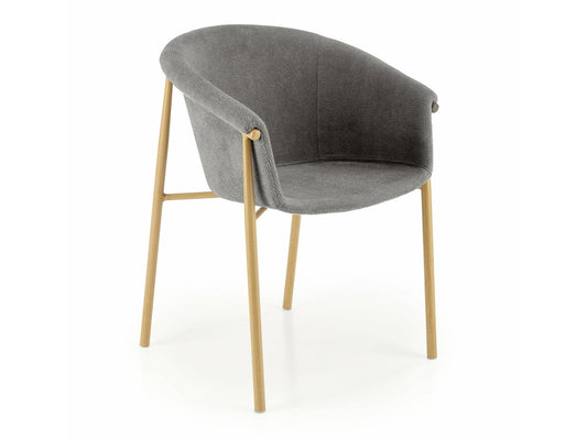 Kėdė K489 kėdė, smėlio V-CH-K/489-KR-POPIELATY (Pilka)