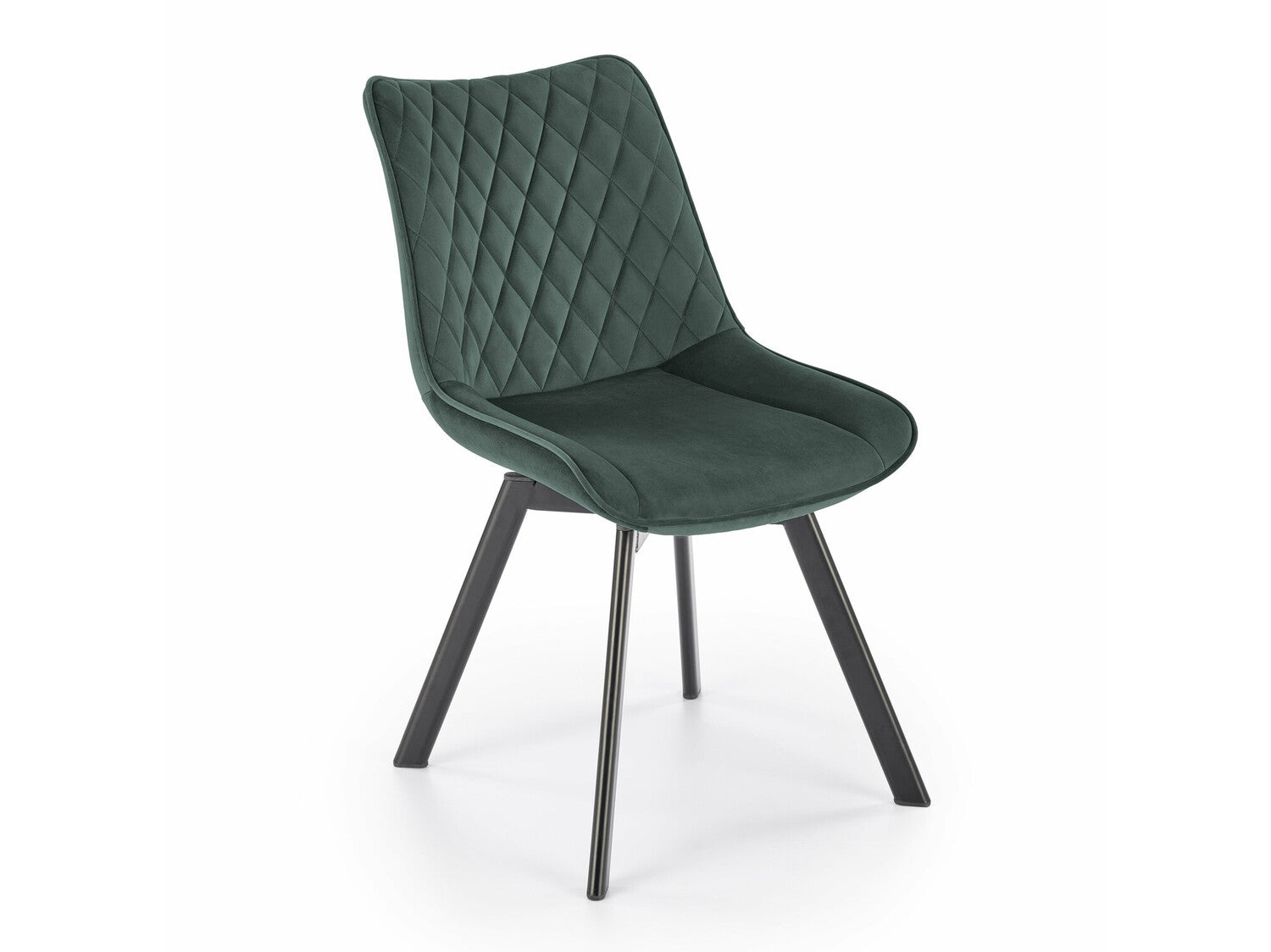 Kėdė K520 V-CH-K/520-KR-C.ZIELONY, Spalva: Žalia