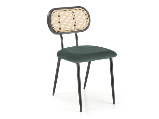 Kėdė K503 kėdė, tamsi žalia V-CH-K/503-KR-C.ZIELONY (Ruda + Žalia)