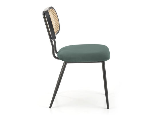 Kėdė K503 kėdė, tamsi žalia V-CH-K/503-KR-C.ZIELONY (Ruda + Žalia)