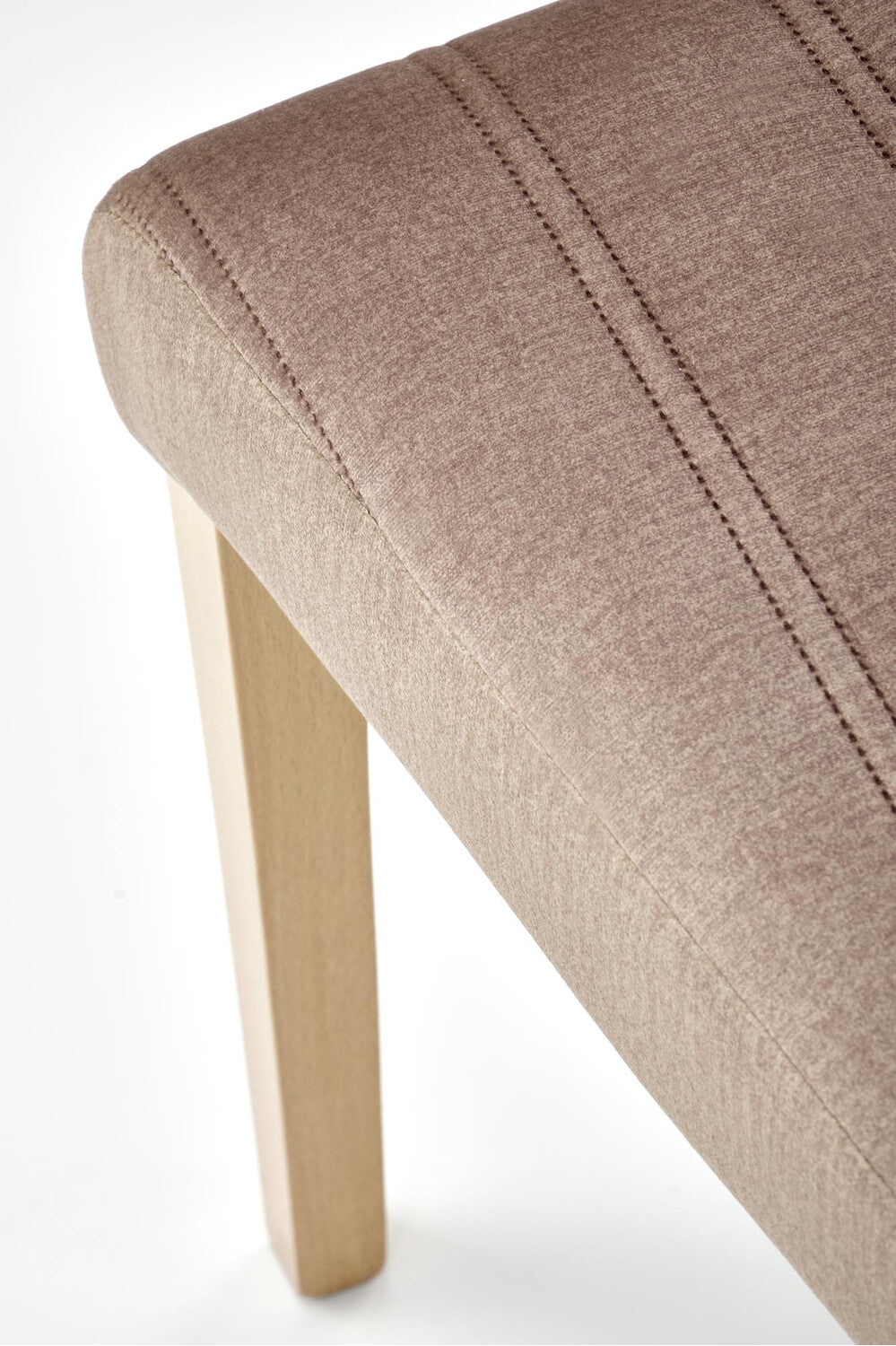 Kėdė DIEGO 3, Spalva: Beige + Šviesus medis