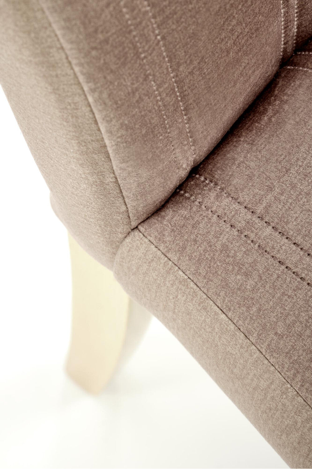 Kėdė DIEGO 3, Spalva: Beige + Šviesus medis