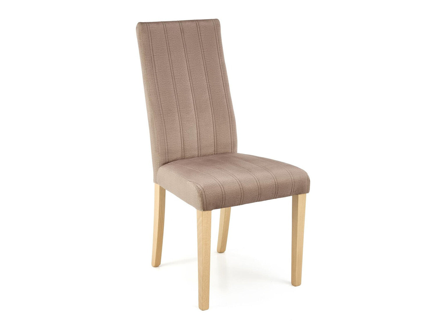 Kėdė DIEGO 3, Spalva: Beige + Šviesus medis