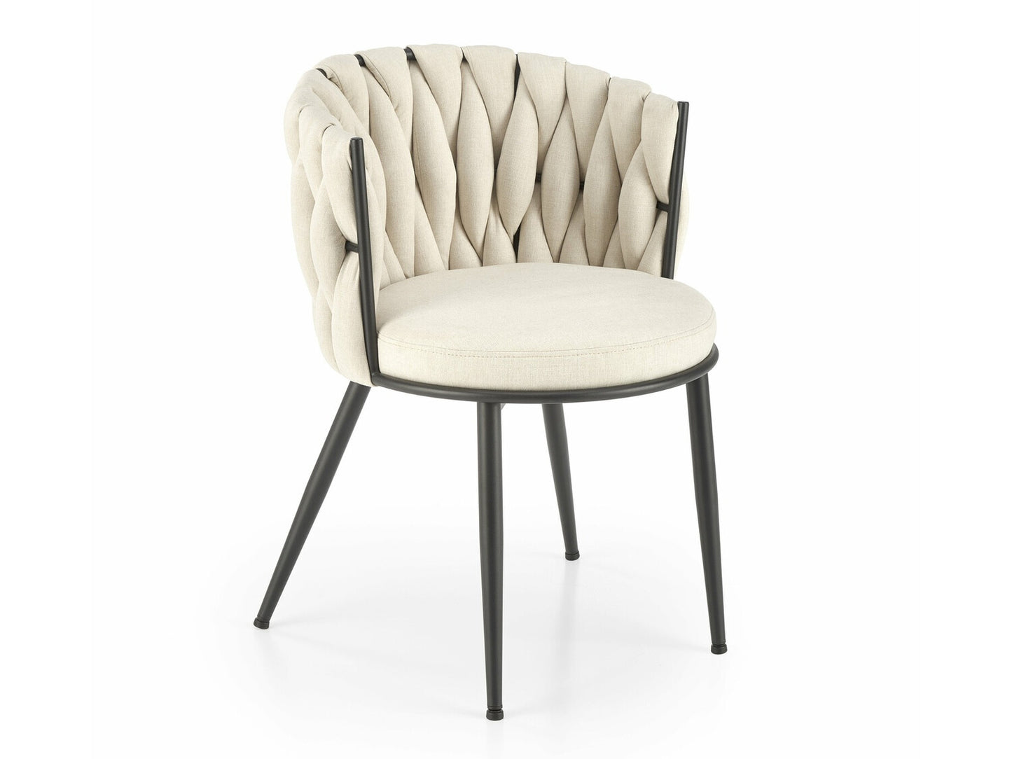 Kėdė K516 kėdė, šviesi smėlio V-CH-K/516-KR-J.BEŻOWY Spalva: Beige + Juoda