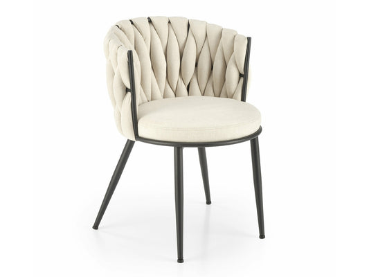 Kėdė K516 kėdė, šviesi smėlio V-CH-K/516-KR-J.BEŻOWY Spalva: Beige + Juoda