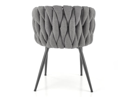 Kėdė K516 kėdė, pilka V-CH-K/516-KR-POPIELATY Spalva: Pilka + Juoda
