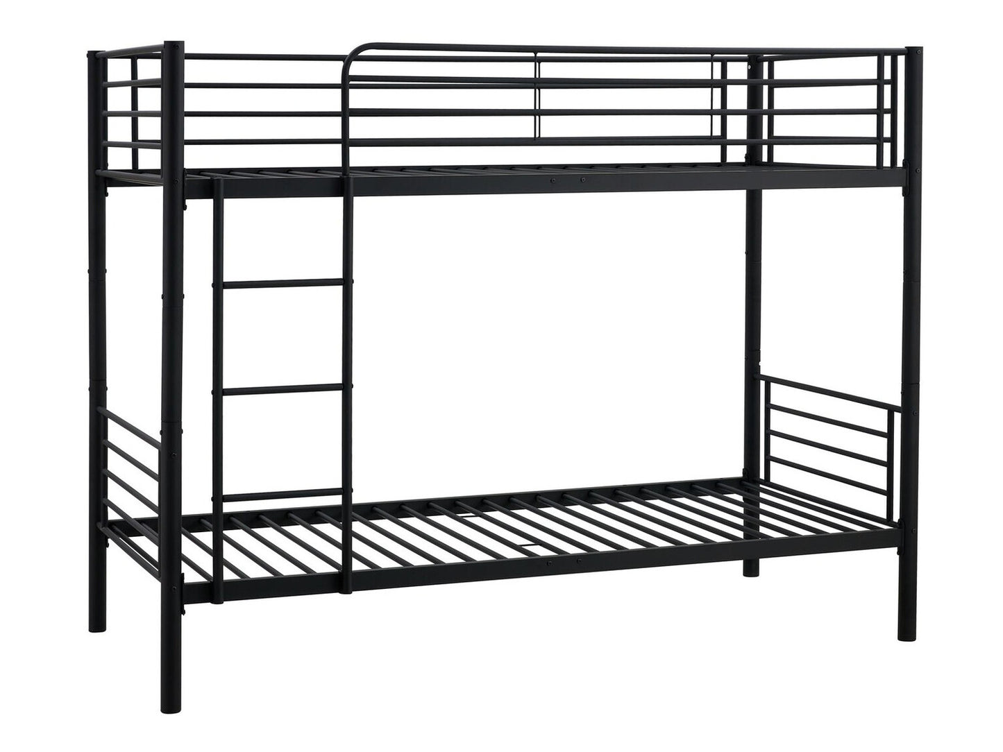 Dviaukštė lova BUNKY dviaukštė lova, balta V-CH-BUNKY-LOZ-BIAŁY, Spalva: Juoda