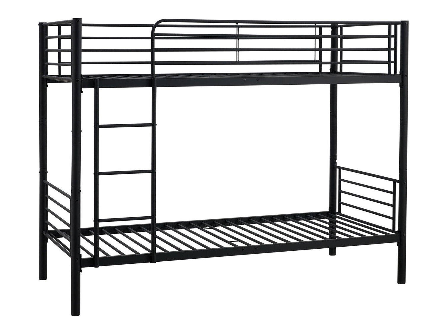 Dviaukštė lova BUNKY dviaukštė lova, balta V-CH-BUNKY-LOZ-BIAŁY, Spalva: Juoda