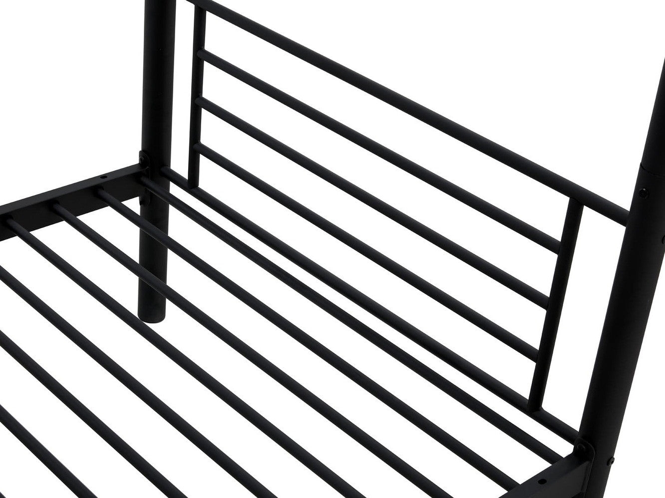 Dviaukštė lova BUNKY dviaukštė lova, balta V-CH-BUNKY-LOZ-BIAŁY, Spalva: Juoda