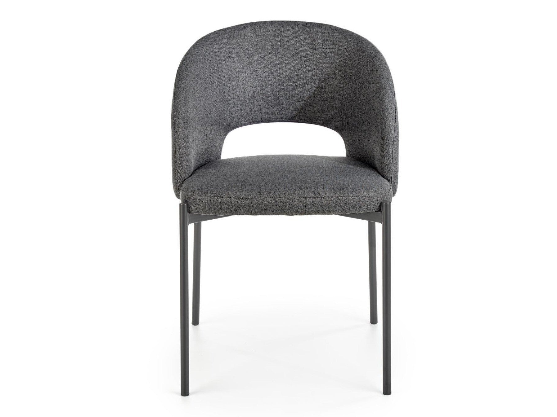 Kėdė K373, Spalva: Pilka + Juoda