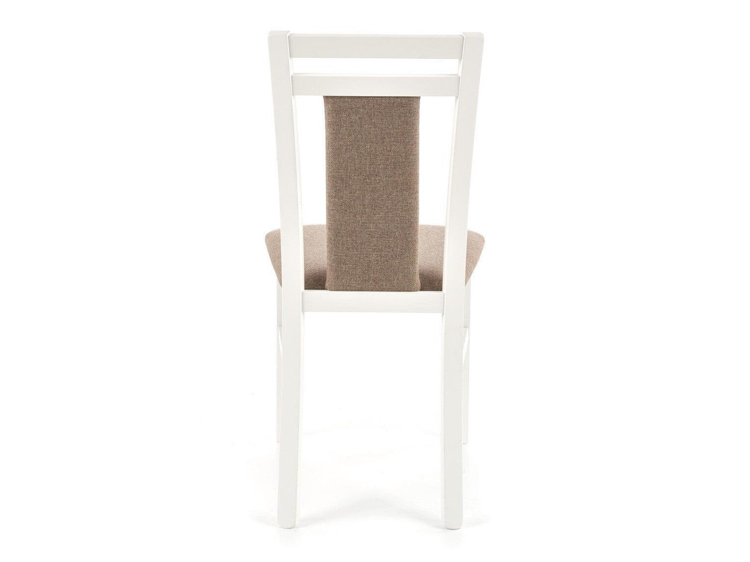 Kėdė Hubert 8 color: Balta + Tamsi pilka