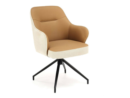 Kėdė K527 kėdė, beige V-CH-K/527-KR-BRĄZOWY (Beige + Šviesi ruda)