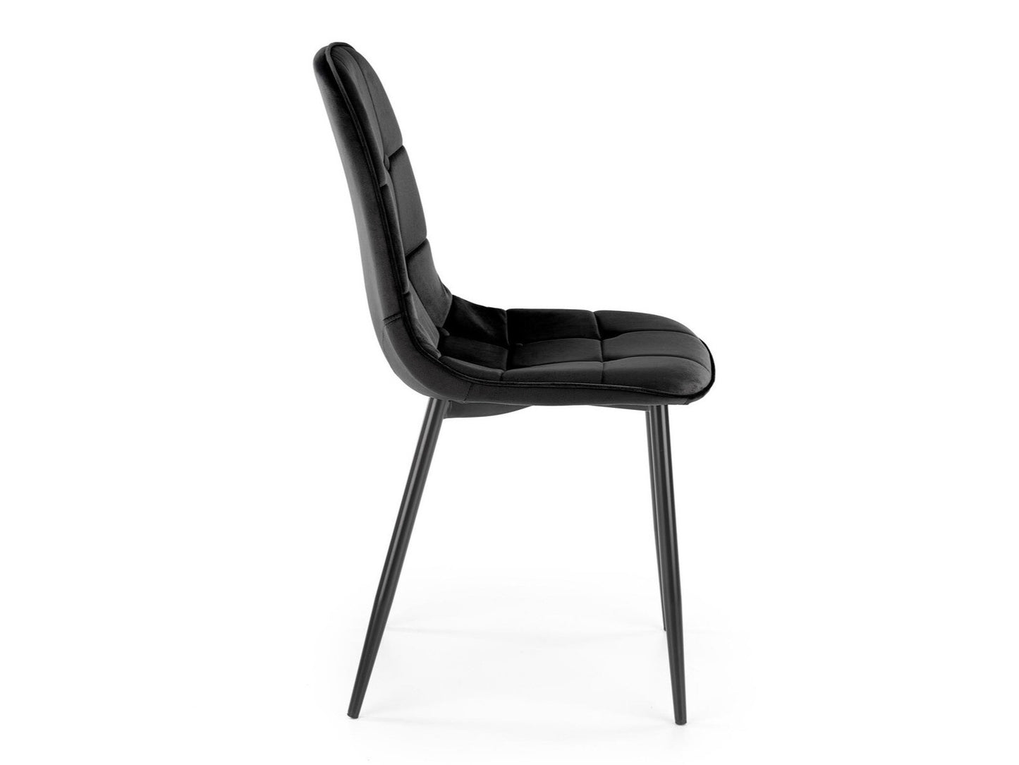 Kėdė K417 V-CH-K/417-KR-CZARNY, Spalva: Juoda