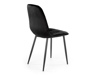 Kėdė K417 V-CH-K/417-KR-CZARNY, Spalva: Juoda