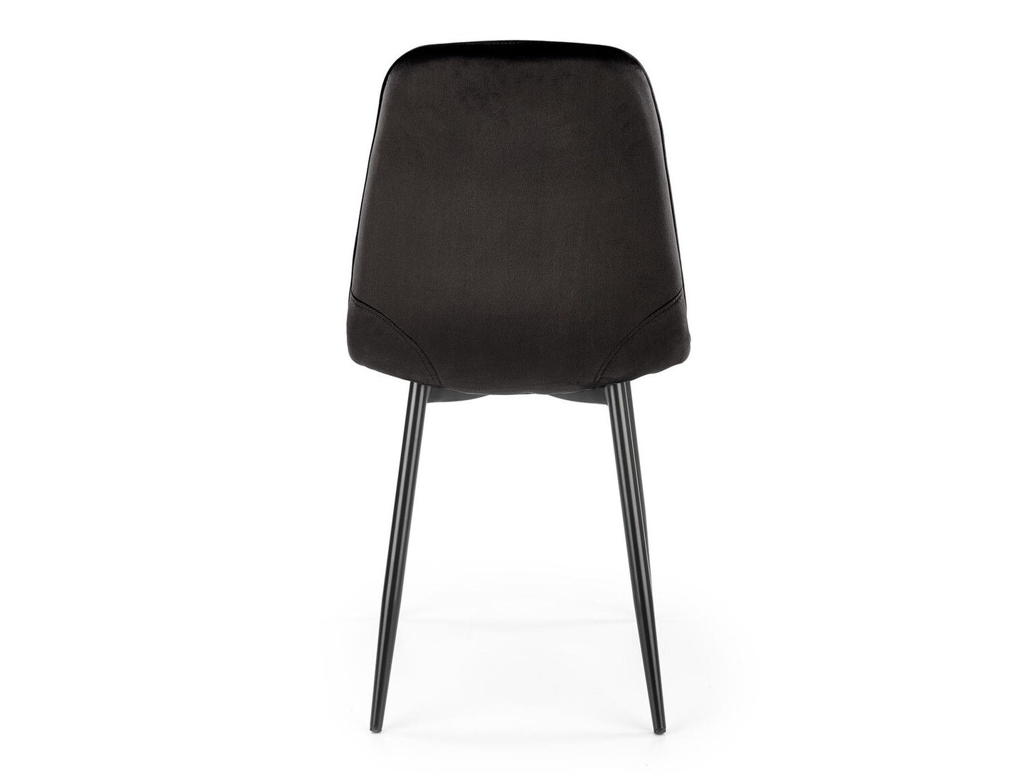 Kėdė K417 V-CH-K/417-KR-CZARNY, Spalva: Juoda