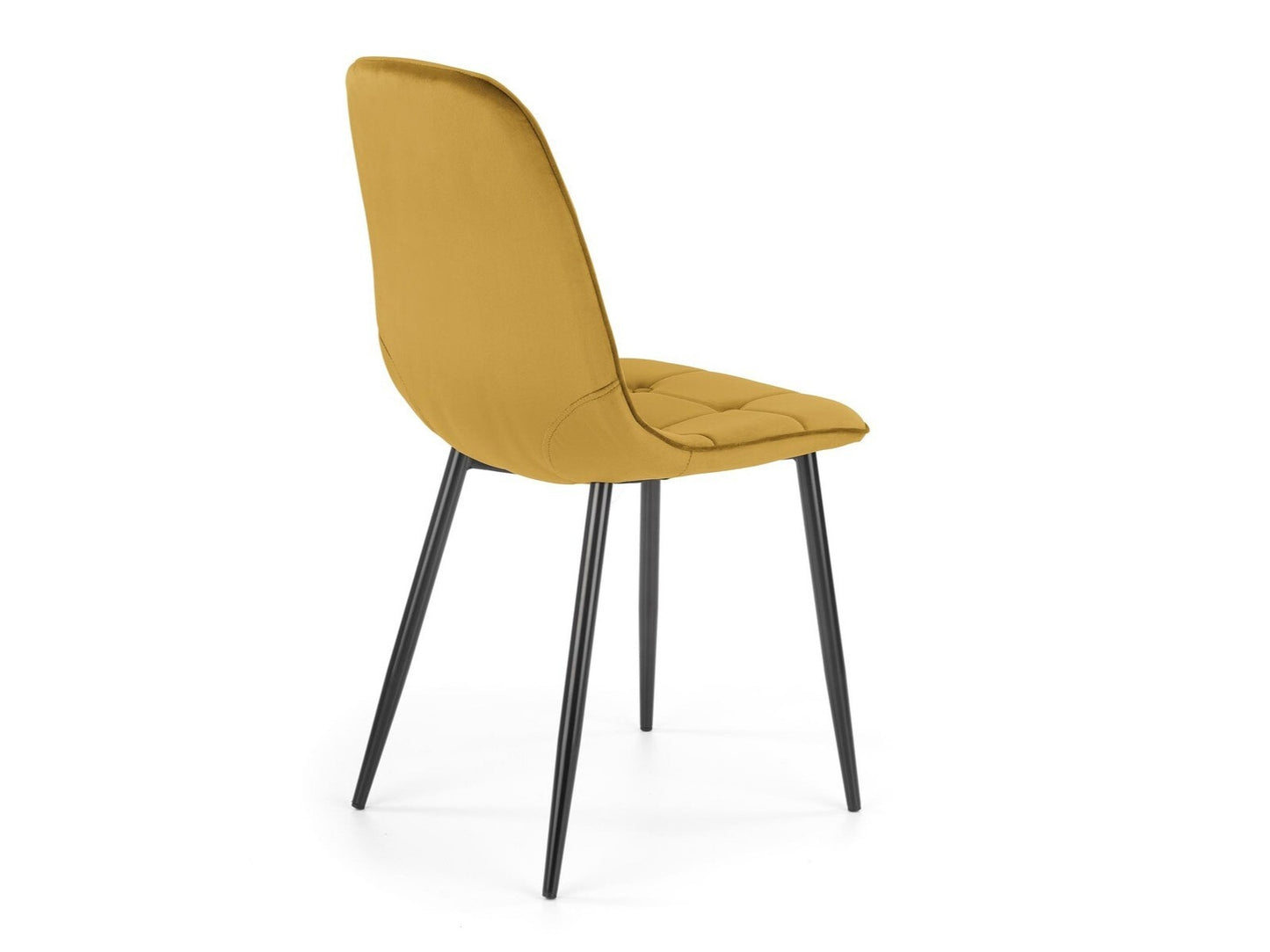 Kėdė K417 V-CH-K/417-KR-MUSZTARDOWY, Spalva: Geltona