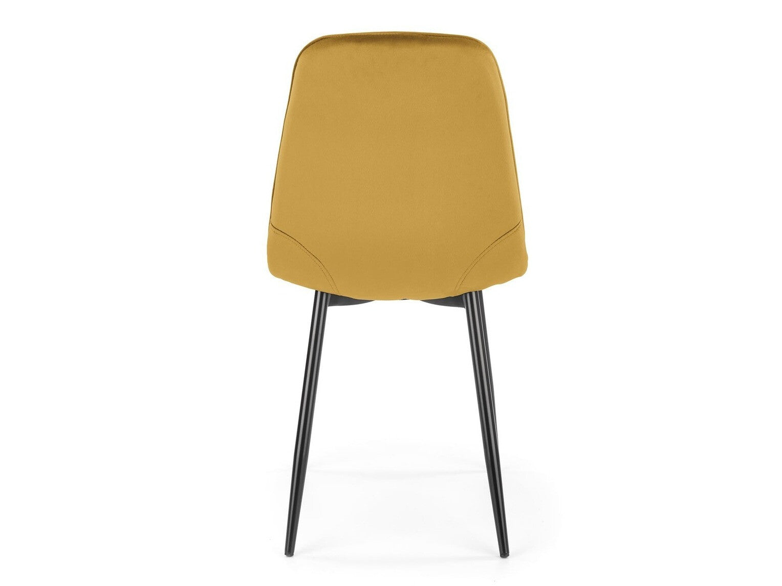 Kėdė K417 V-CH-K/417-KR-MUSZTARDOWY, Spalva: Geltona