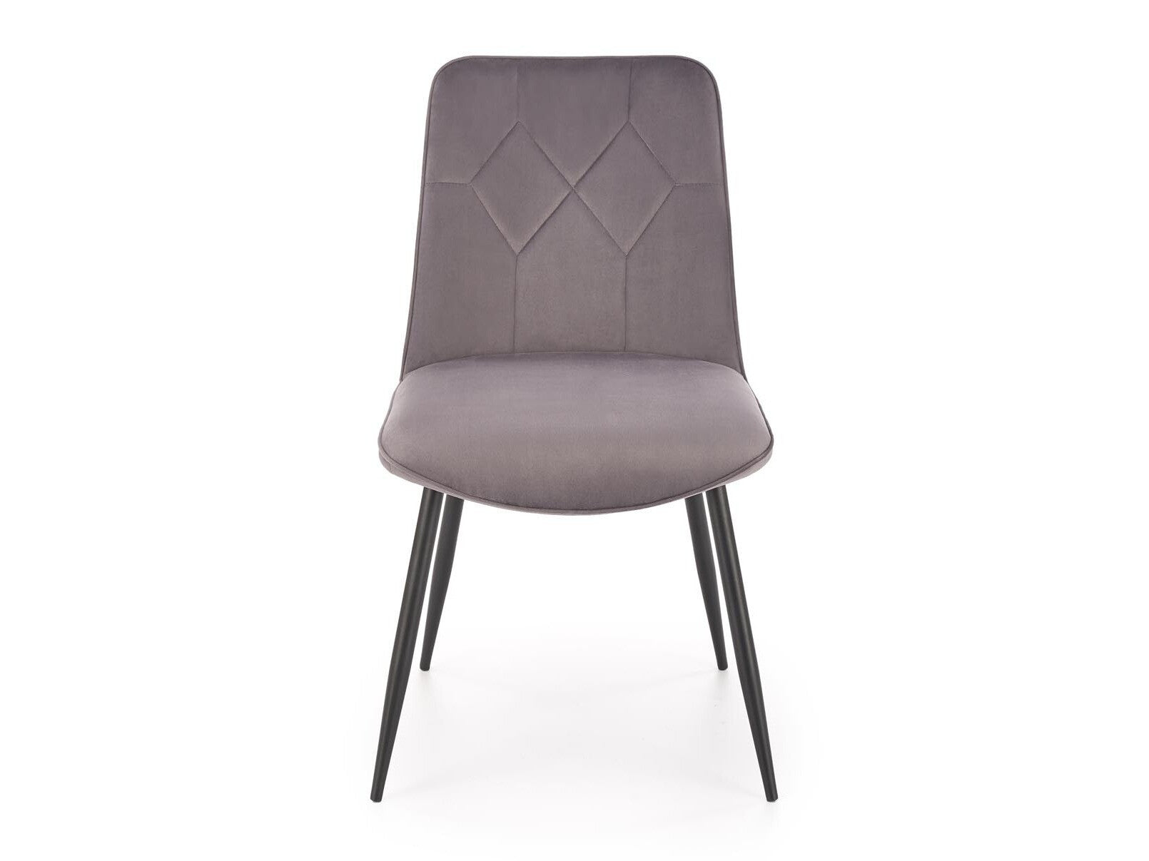 Kėdė K539 V-CH-K/539-KR-POPIELATY, Spalva: Pilka