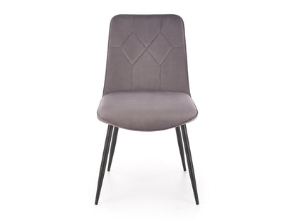 Kėdė K539 V-CH-K/539-KR-POPIELATY, Spalva: Pilka