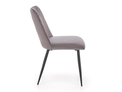 Kėdė K539 V-CH-K/539-KR-POPIELATY, Spalva: Pilka