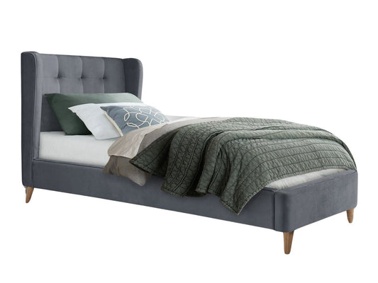 Lova ESTELLA 90 cm lova pilka V-CH-ESTELLA_90-LOZ-POPIELATY (Pilka)