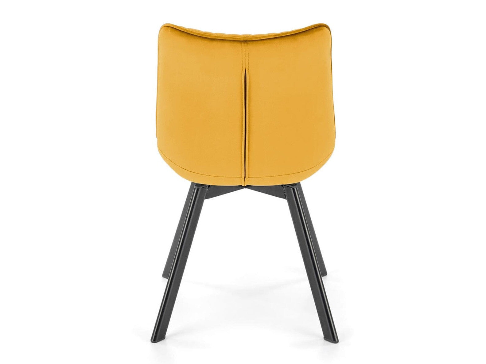Kėdė K520 V-CH-K/520-KR-MUSZTARDOWY, Spalva: Geltona