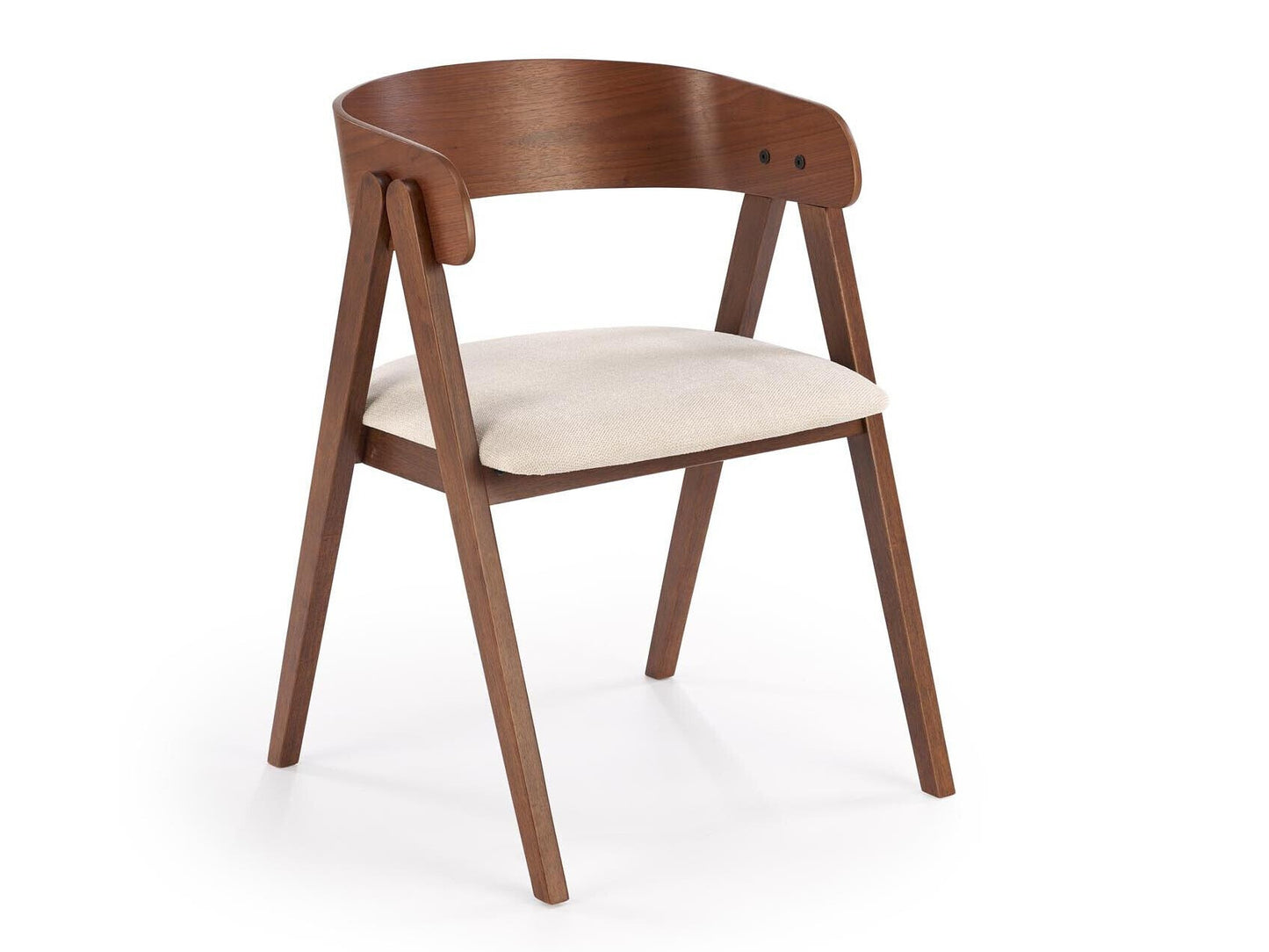 Kėdė K562 kėdė, graikinis riešutas / šviesi smėlinė V-CH-K/562-KR
