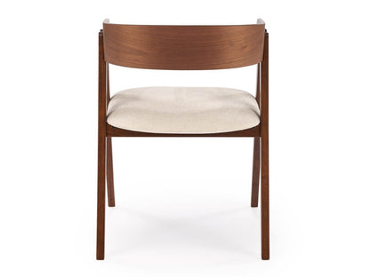 Kėdė K562 kėdė, graikinis riešutas / šviesi smėlinė V-CH-K/562-KR