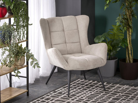 Fotelis BYRON leisure kėdė, beige V-CH-BYRON-FOT-BEŻOWY (Beige)