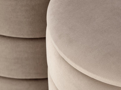 Pufų komplektas PACHO komplektas of two color: beige V-CH-PACHO-PUFA-BEŻOWY (Beige)