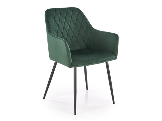 Kėdė K558 kėdė, tamsi žalia V-CH-K/558-KR-C.ZIELONY (Žalia)