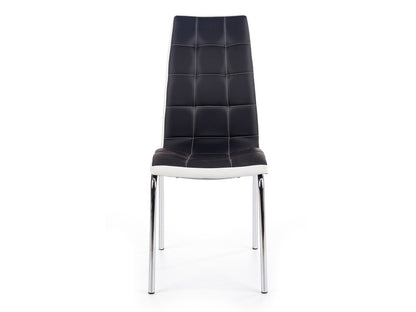 Kėdė K186 kėdė color: juoda/balta V-CH-K/186-KR-CZARNY (Juoda)
