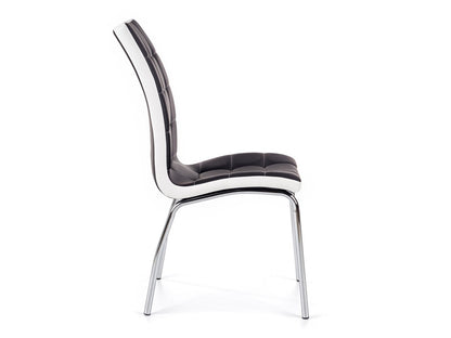 Kėdė K186 kėdė color: juoda/balta V-CH-K/186-KR-CZARNY (Juoda)