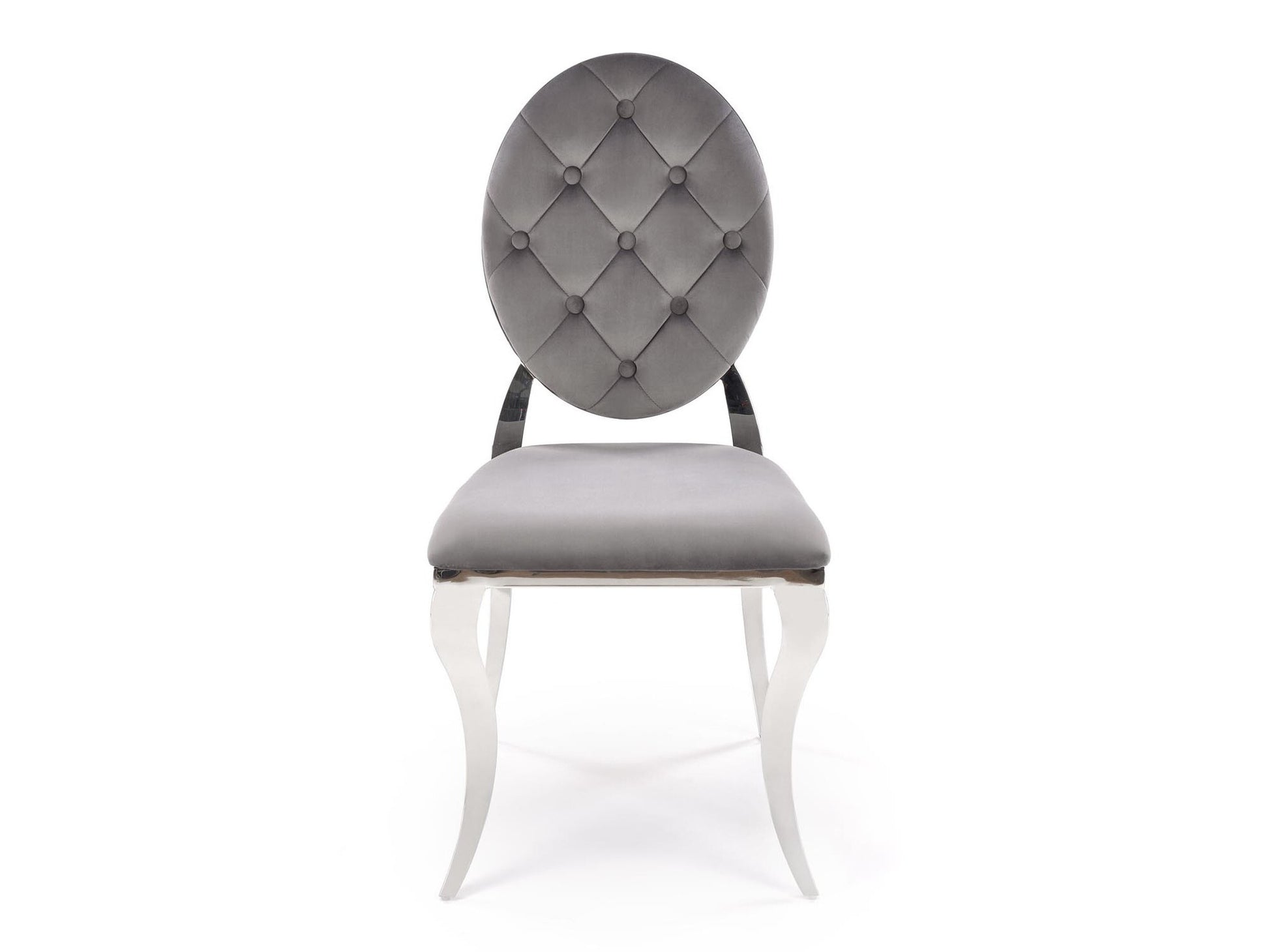 Kėdė K555 kėdė, pilka / sidabrinė V-CH-K/555-KR (Pilka)