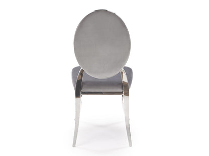 Kėdė K555 kėdė, pilka / sidabrinė V-CH-K/555-KR (Pilka)