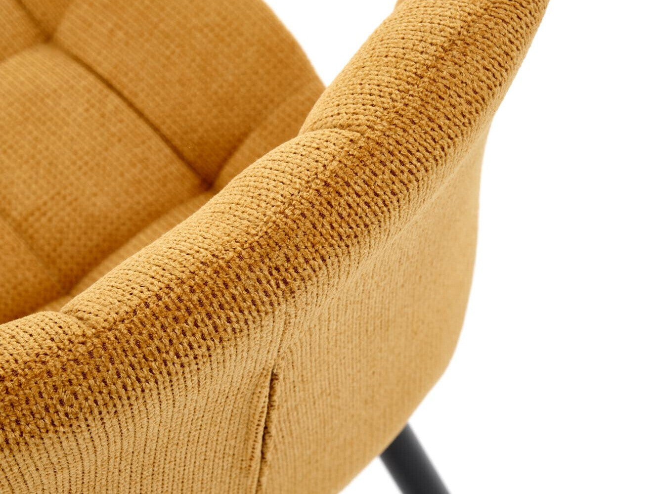 Kėdė K548 kėdė, garstyčių V-CH-K/548-KR-MUSZTARDOWY (Geltona)