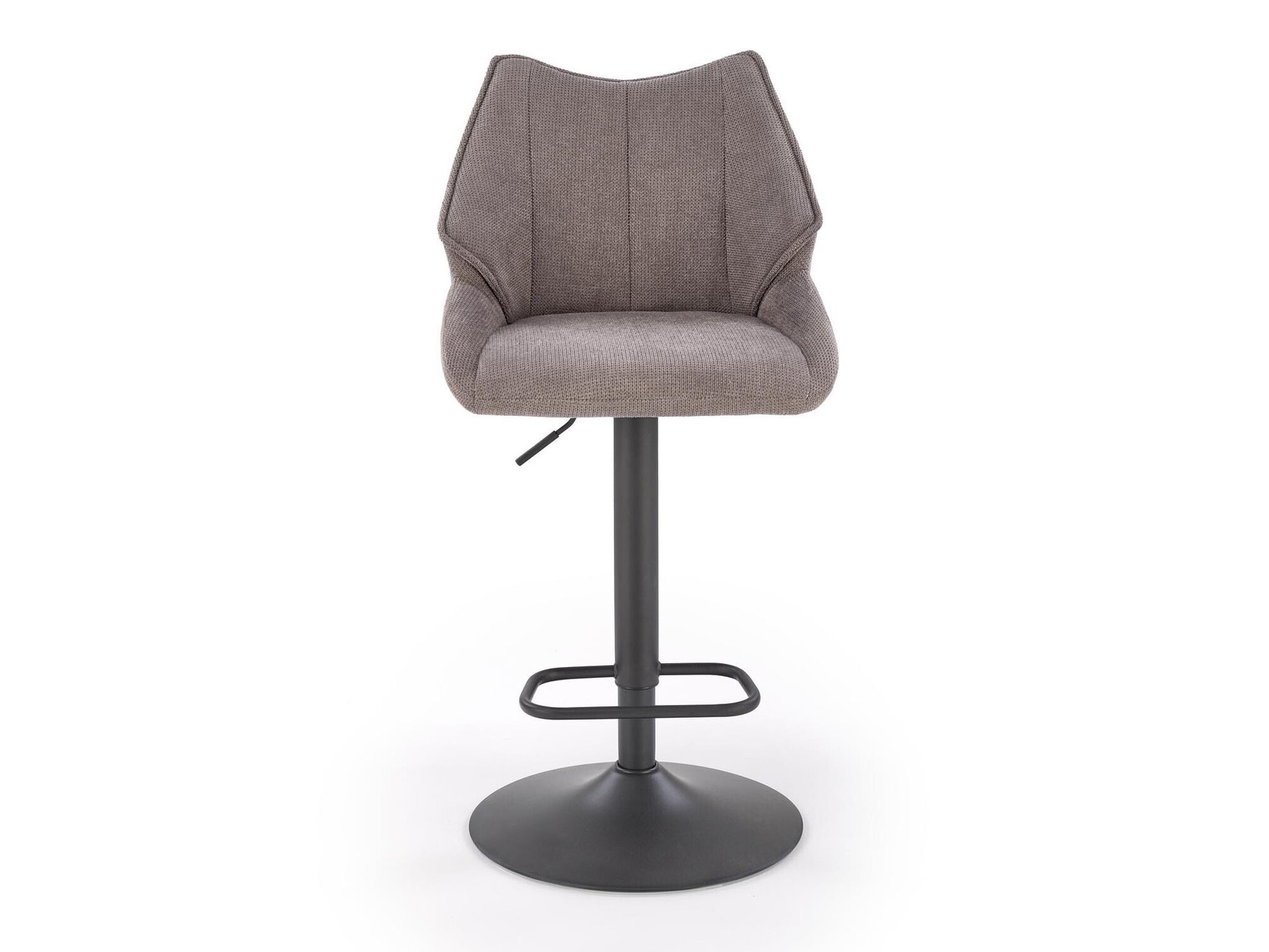 Baro kėdė H122 baro kėdė, juoda / pilka V-CH-H/122-POPIELATY (Pilka)