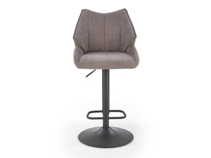 Baro kėdė H122 baro kėdė, juoda / pilka V-CH-H/122-POPIELATY (Pilka)
