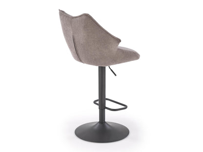 Baro kėdė H122 baro kėdė, juoda / pilka V-CH-H/122-POPIELATY (Pilka)