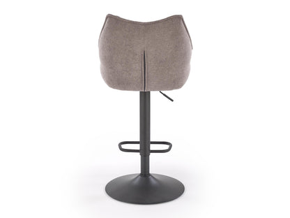 Baro kėdė H122 baro kėdė, juoda / pilka V-CH-H/122-POPIELATY (Pilka)